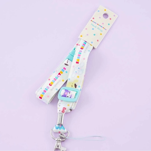 Sanrio Characters Polka Dots Lanyard - Picture 8 of 9